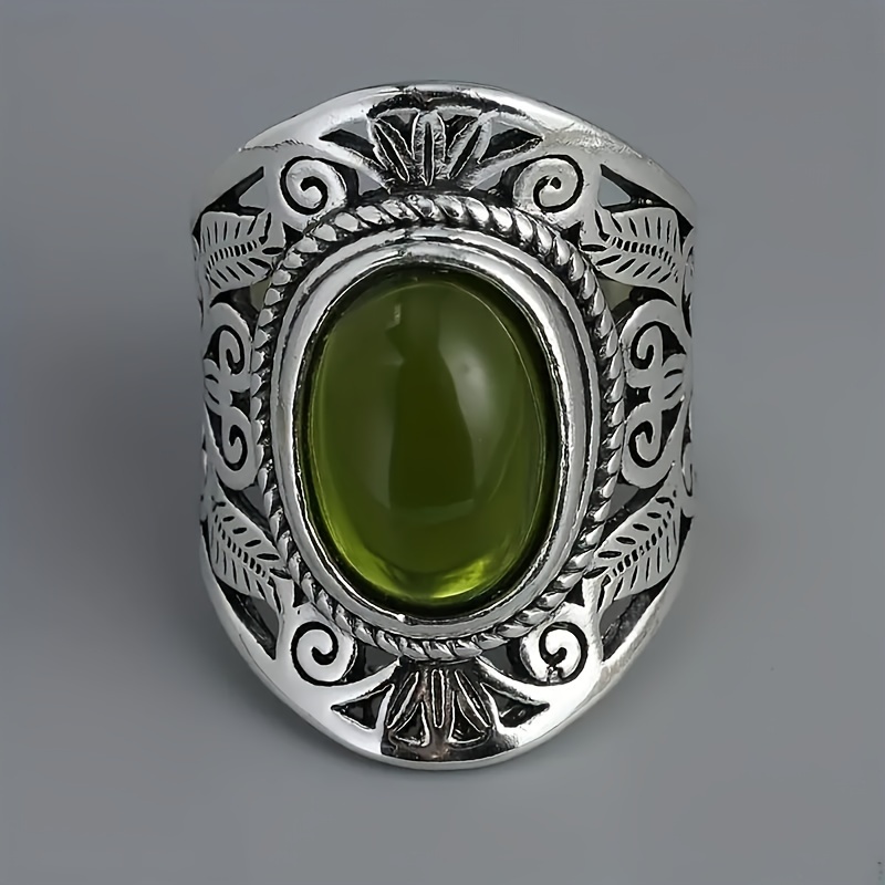 Fashionable Creative Niche Hollow Bohemian Style Engagement Ring